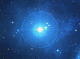 Modrý obr Alcyon (foto: NASA, zdroj: Wikimedia)